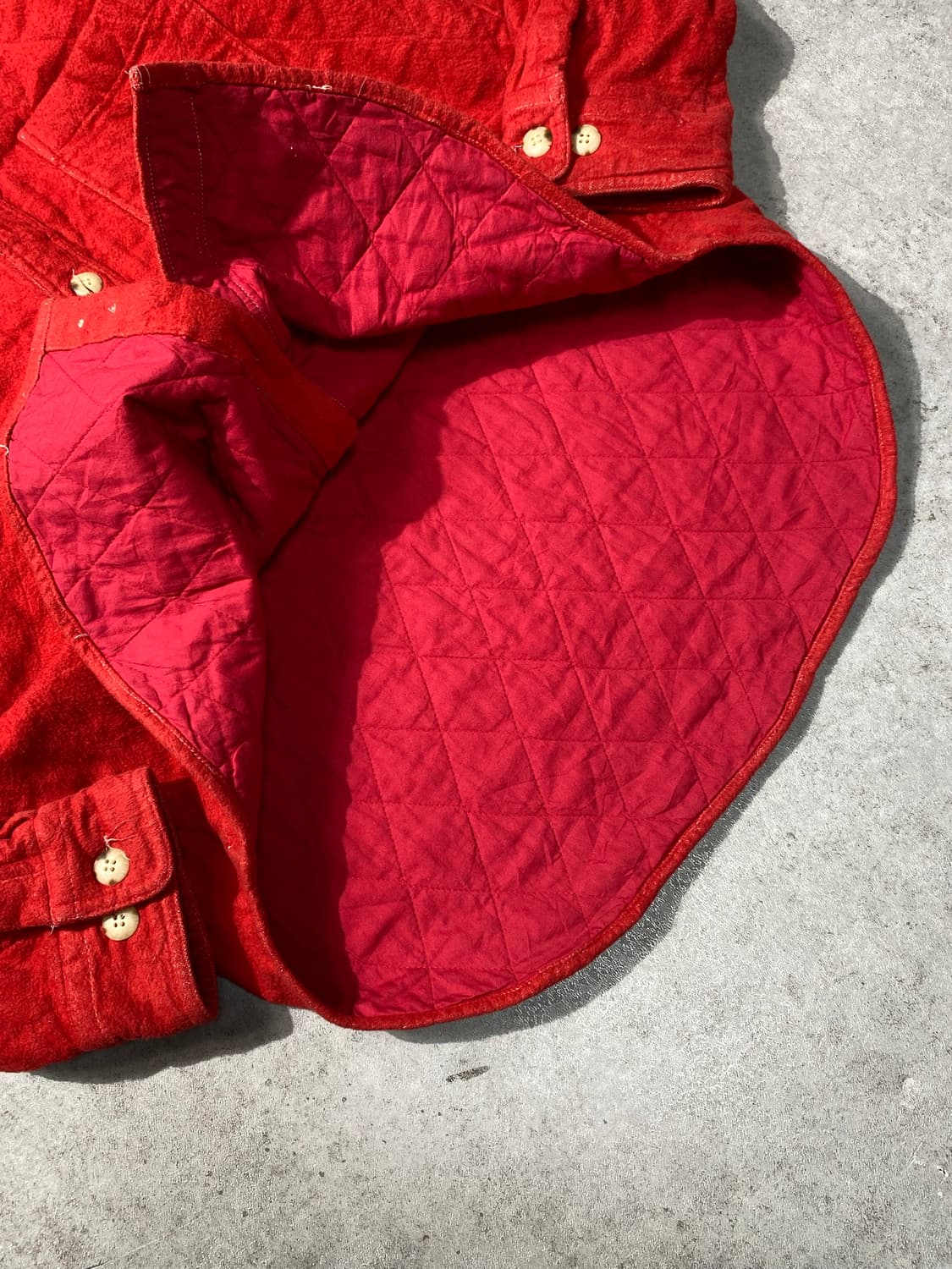 [L] Kansai Man 간사이 야마모토 퀼티드 셔츠 상품이미지4