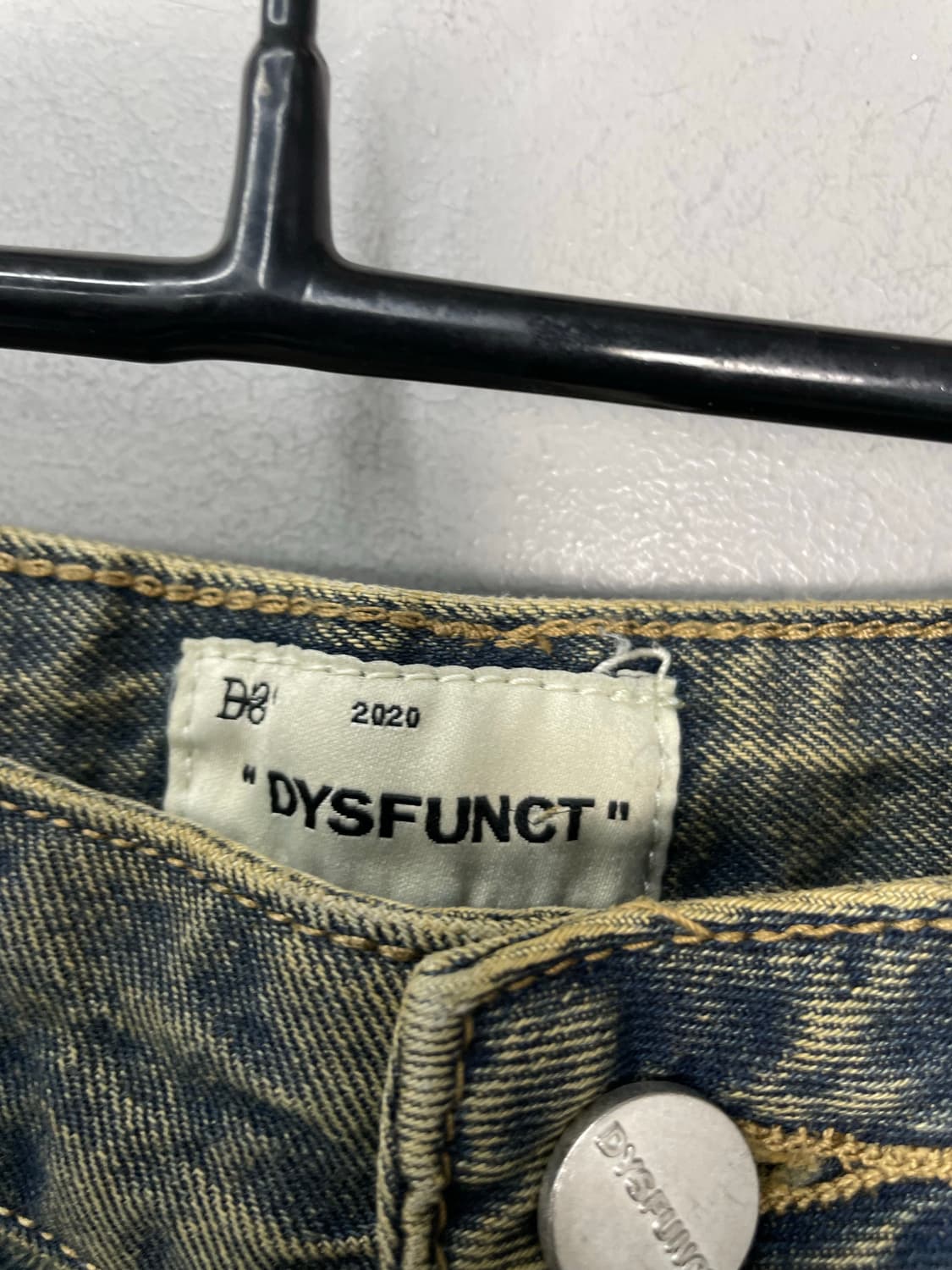 디스펑트 워싱 카펜터 데님 팬츠 H1548 상품이미지6