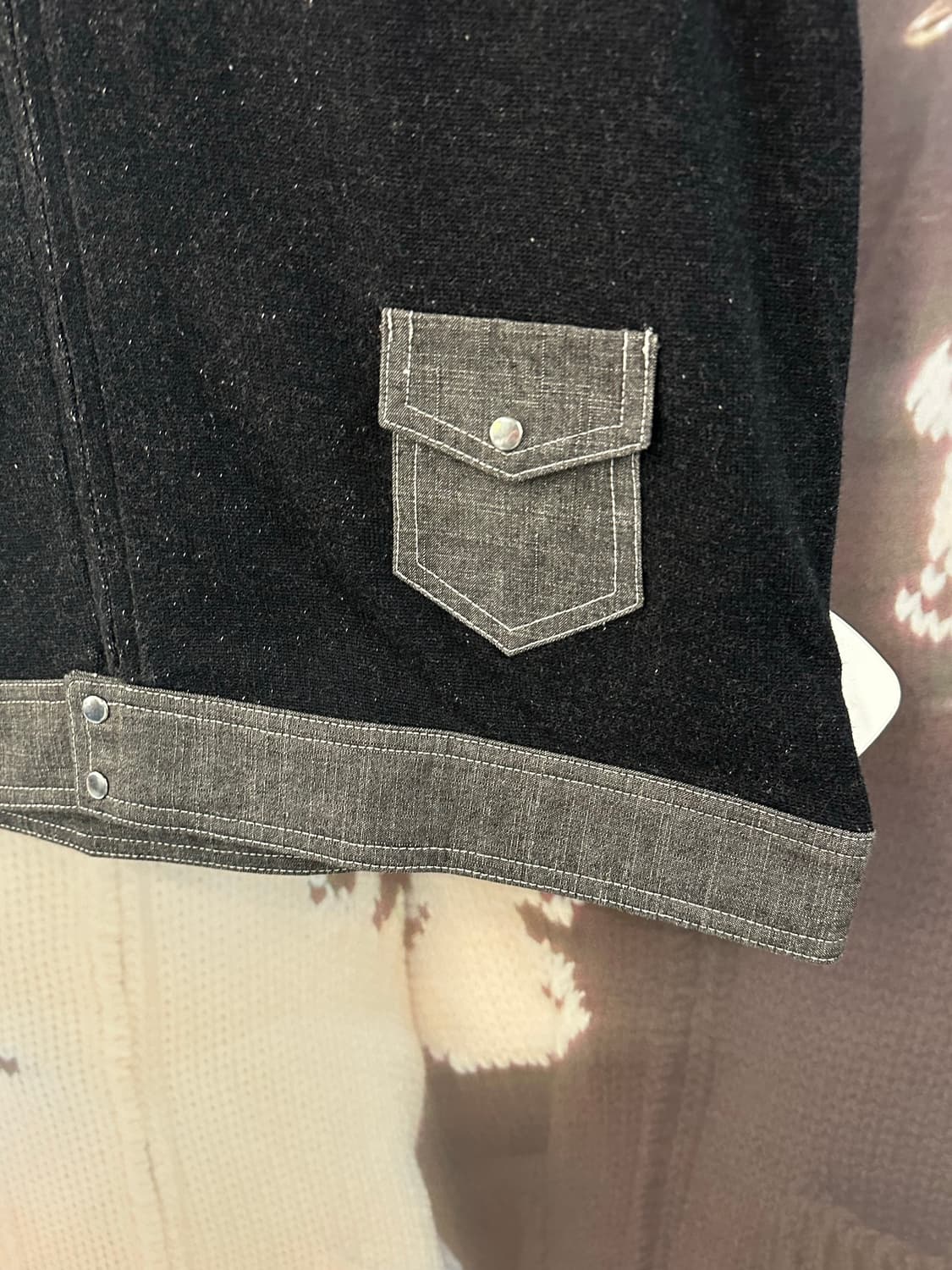 BURBERRY 버버리 차콜 니트집업 상품이미지5