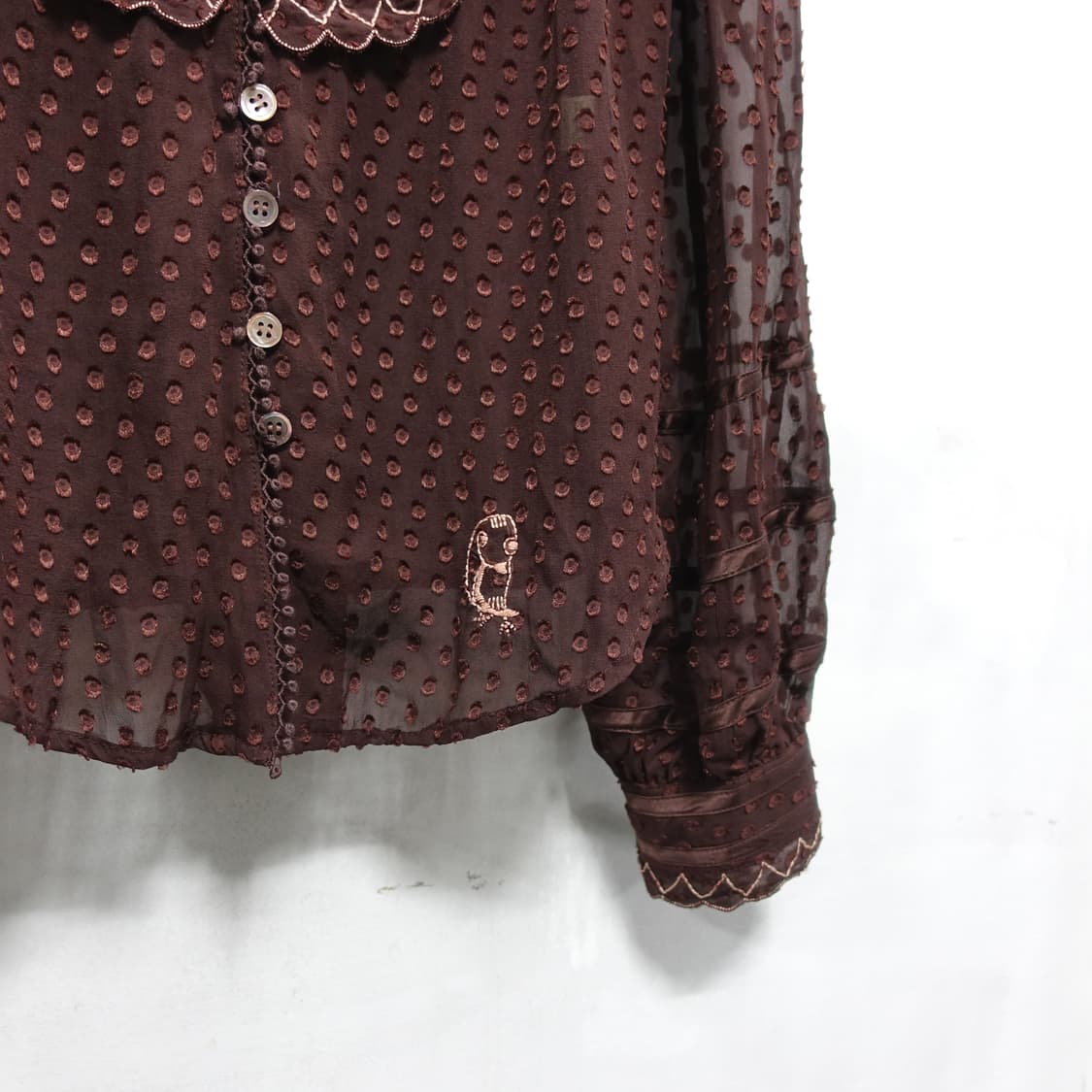 tsumori chisato 츠모리치사토 아카이브 아플리케 블라우스 2 상품이미지4
