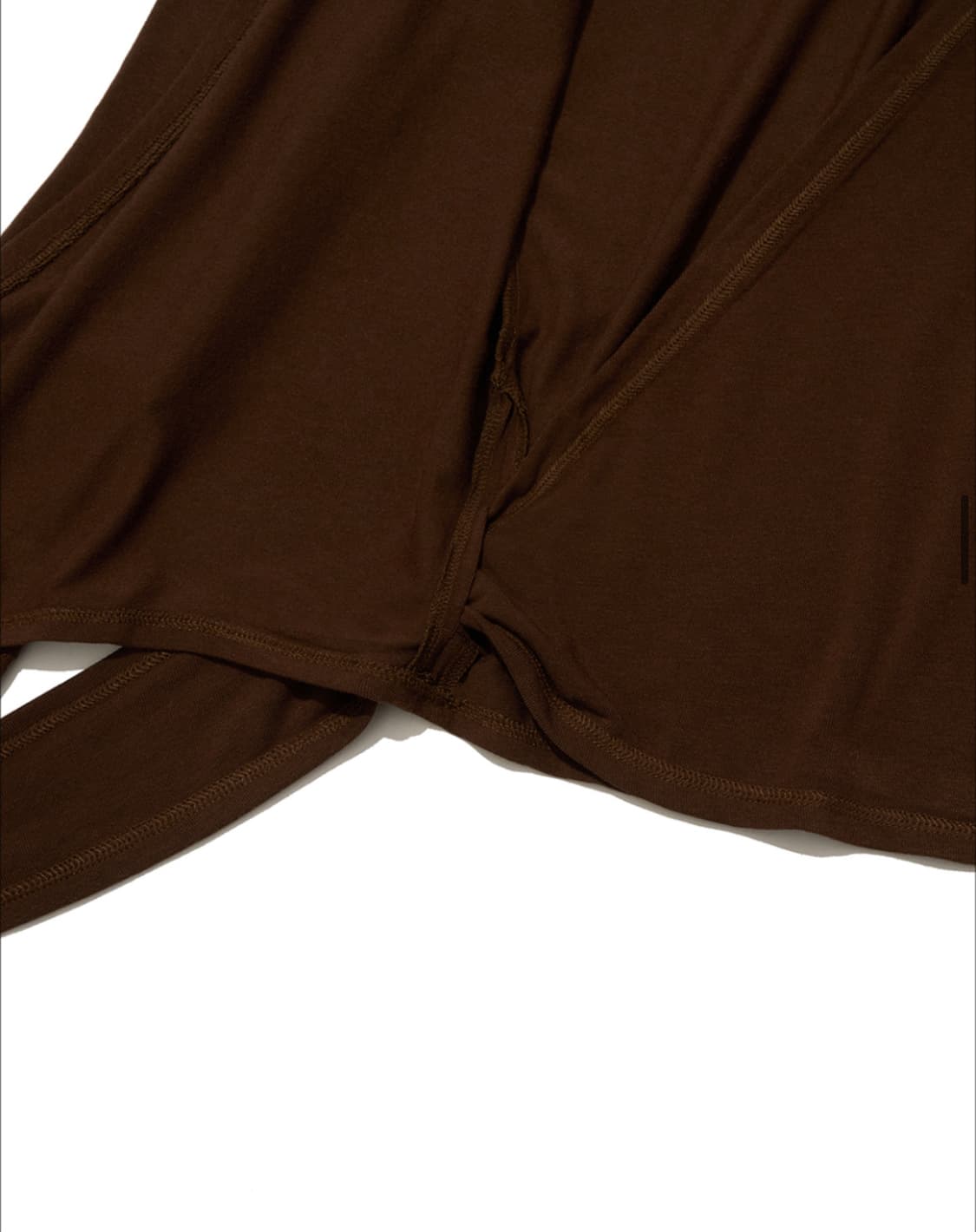 파르티멘토 랩 가디건 브라운 상품이미지4