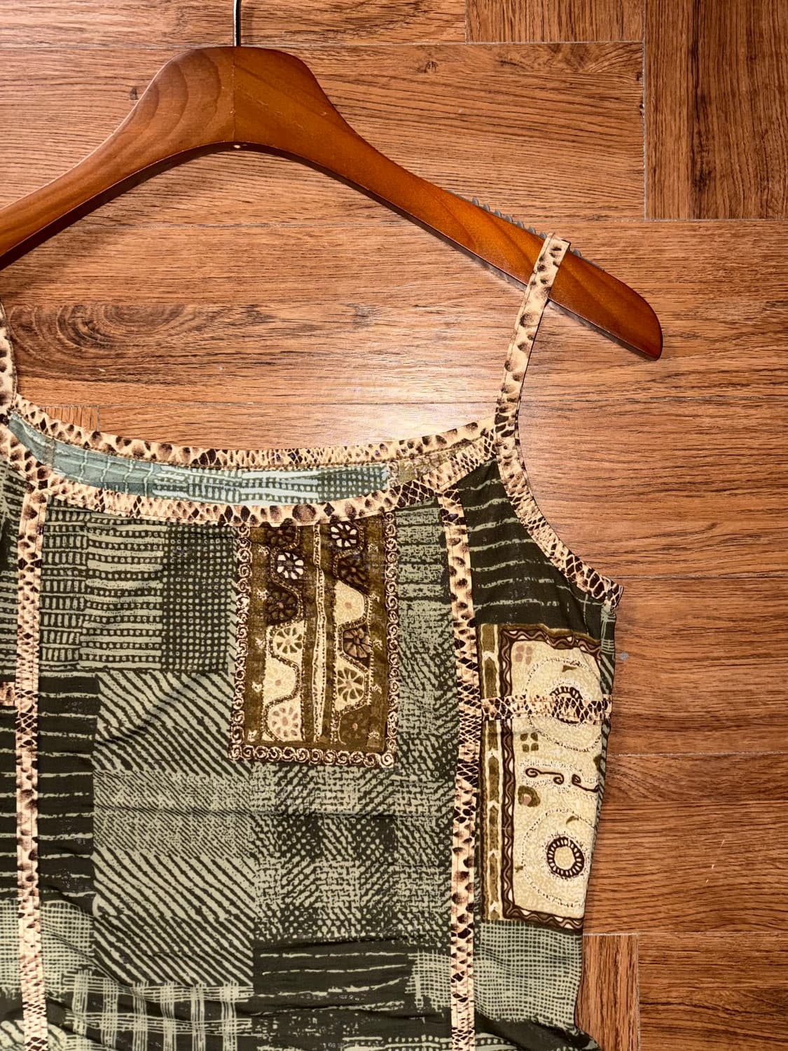 빈티지 에스닉 패턴 슬리브리스 상품이미지6