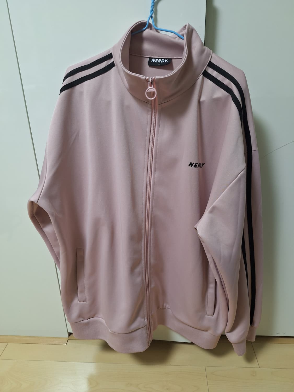 널디 엔와이 트랙탑 핑크 L 상품이미지3