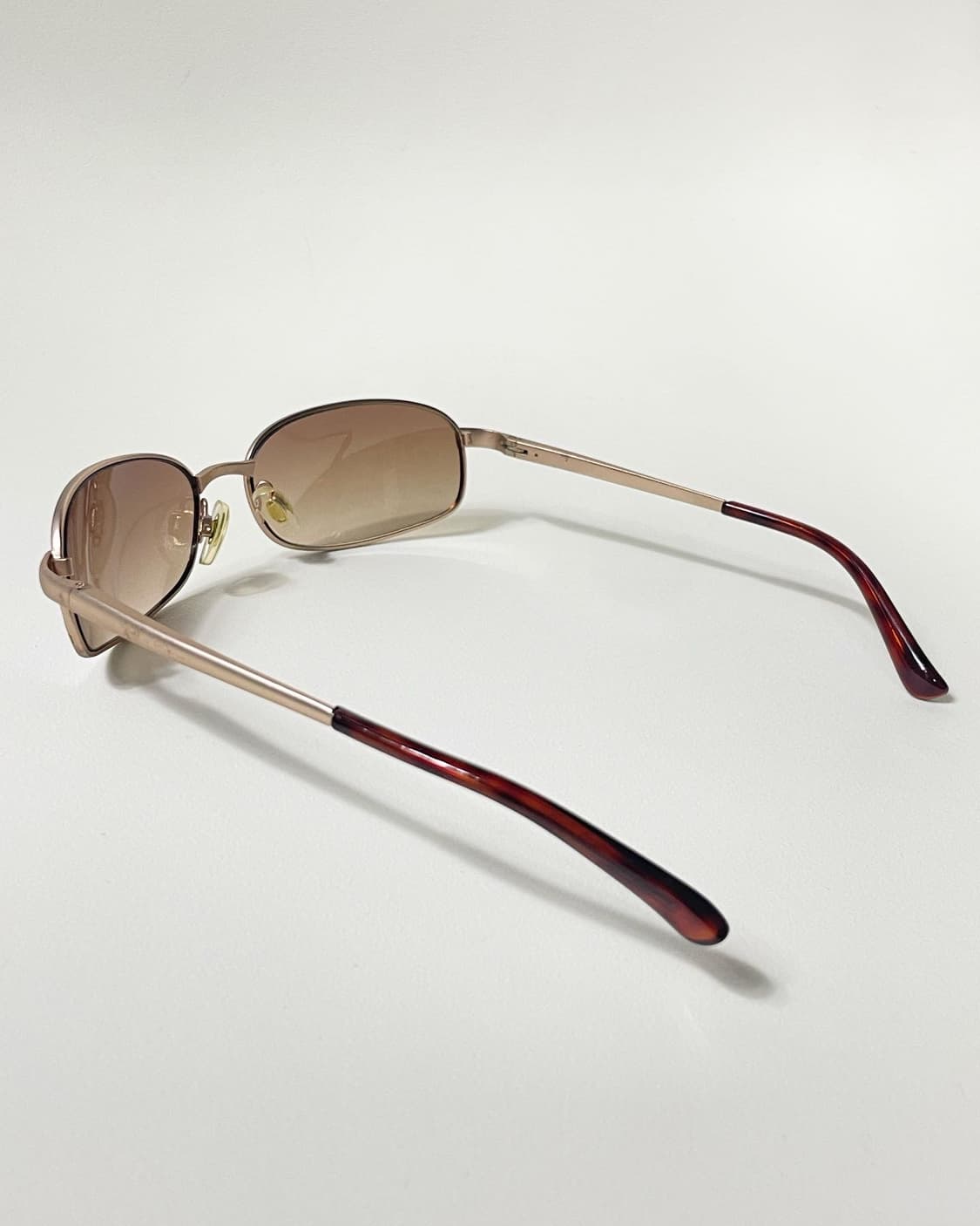 90s 소프트 스퀘어 틴트 선글라스 상품이미지3