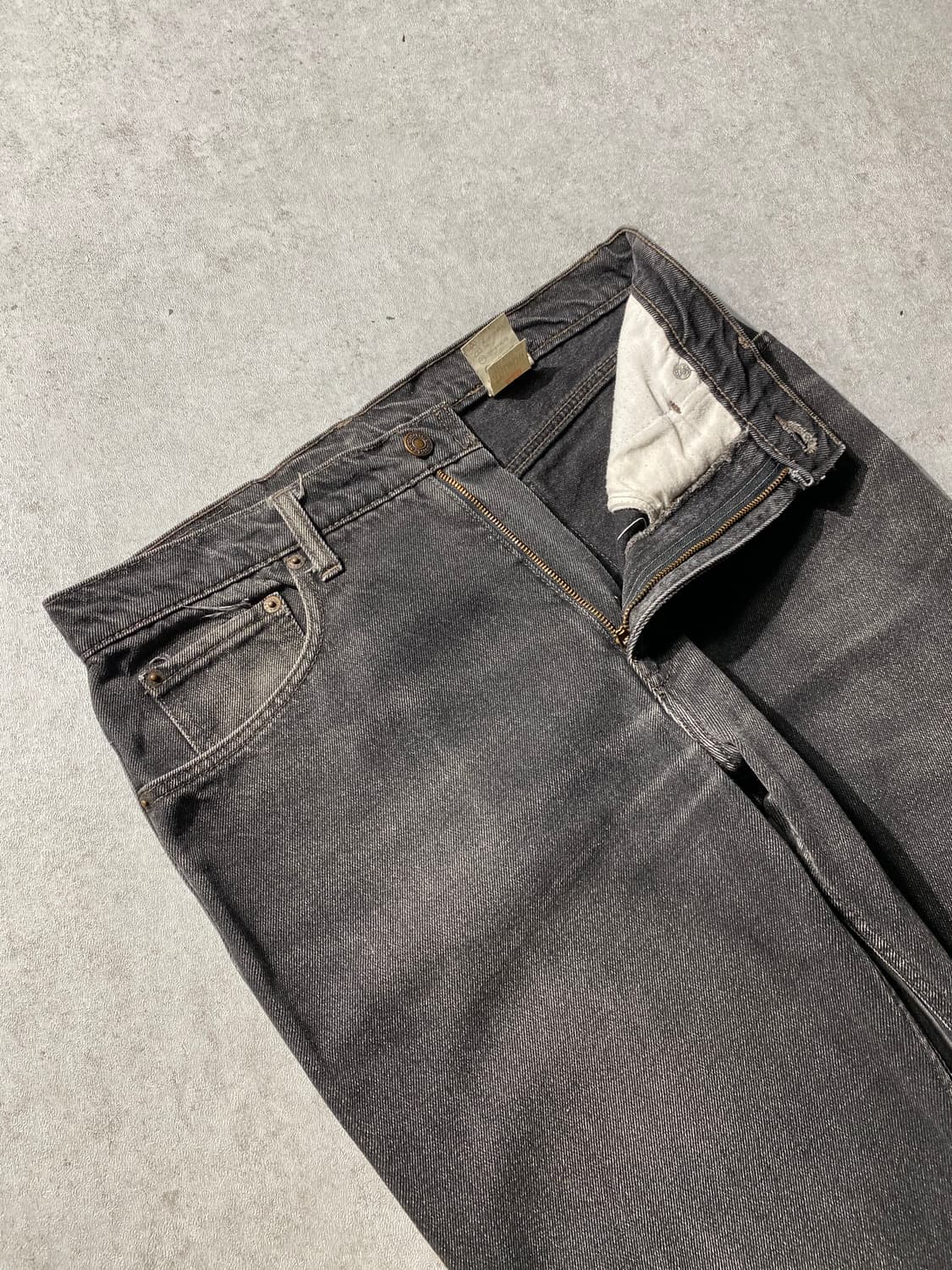 [30-31] 90s Levi's 510-5659 리바이스 흑청 데님팬츠 상품이미지5