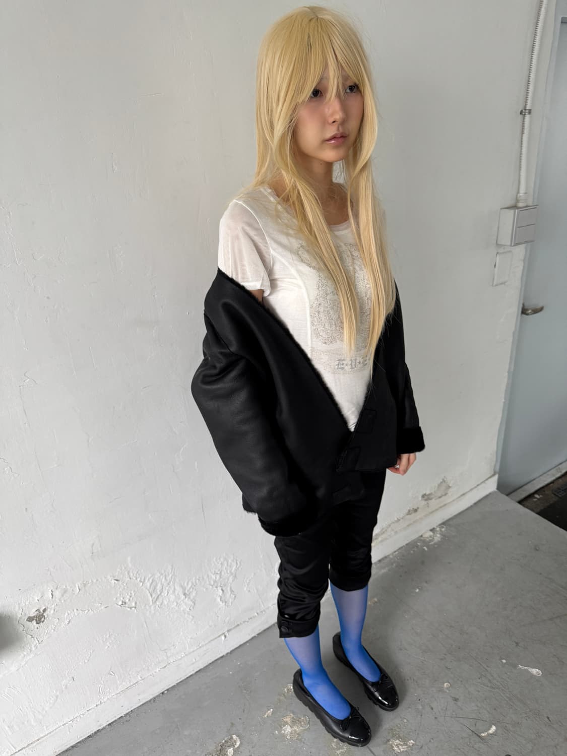 Soft sheep skin leather jacket 상품이미지3