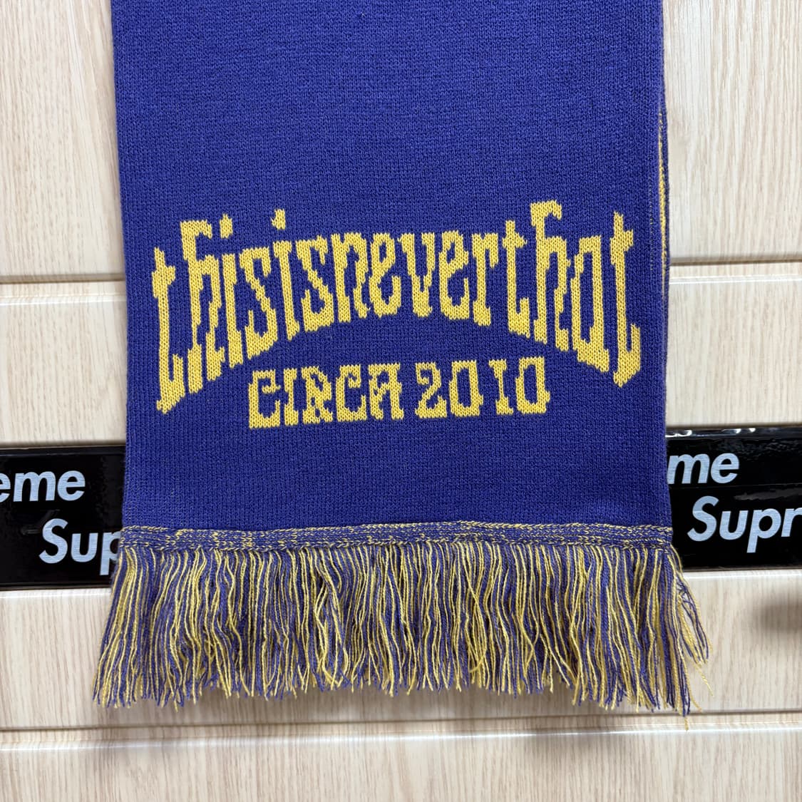 디스이즈네버댓 양면 머플러 목도리 상품이미지2