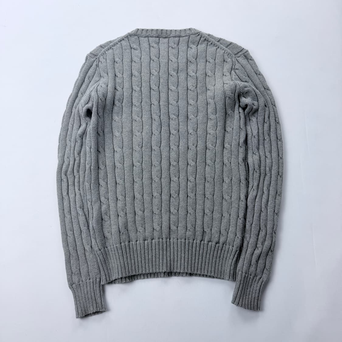 폴로 랄프로렌 케이블니트 qr정품인증 상품이미지4