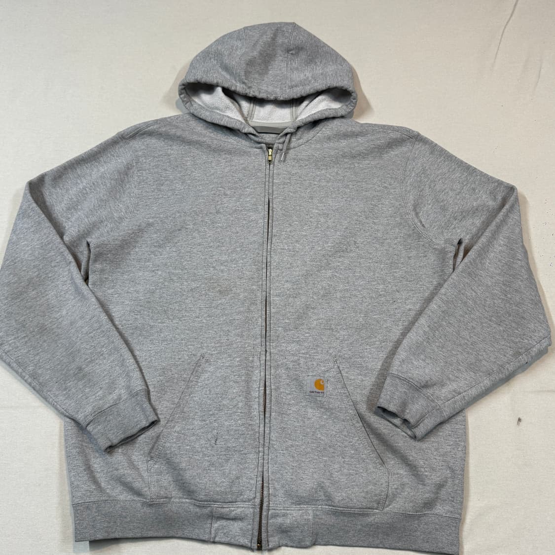 XL) 칼하트 미드웨이트 루즈핏 후드집업 그레이 상품이미지2