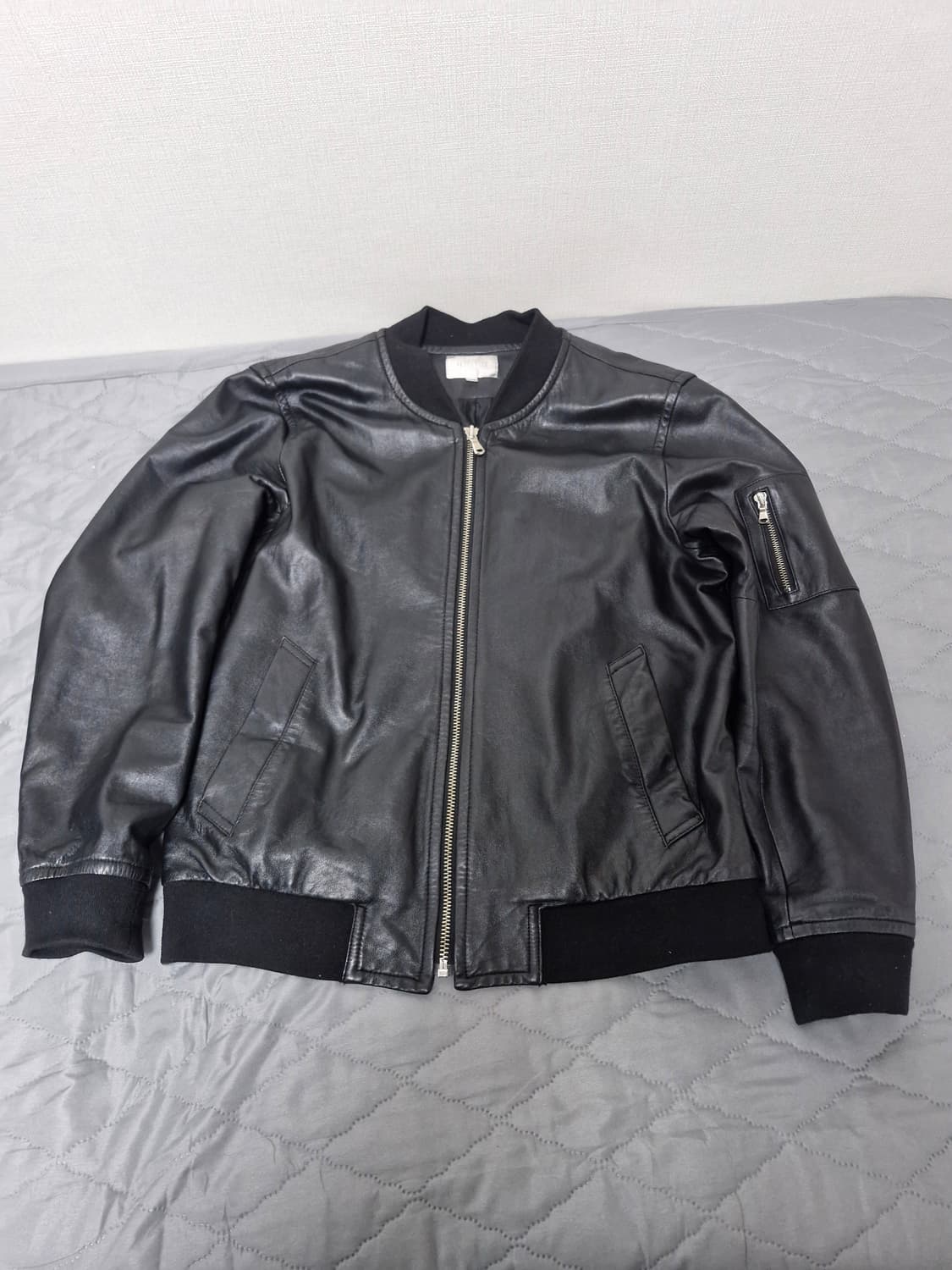 헤스티지 이태리 양가죽 봄버 자켓 105 상품이미지1