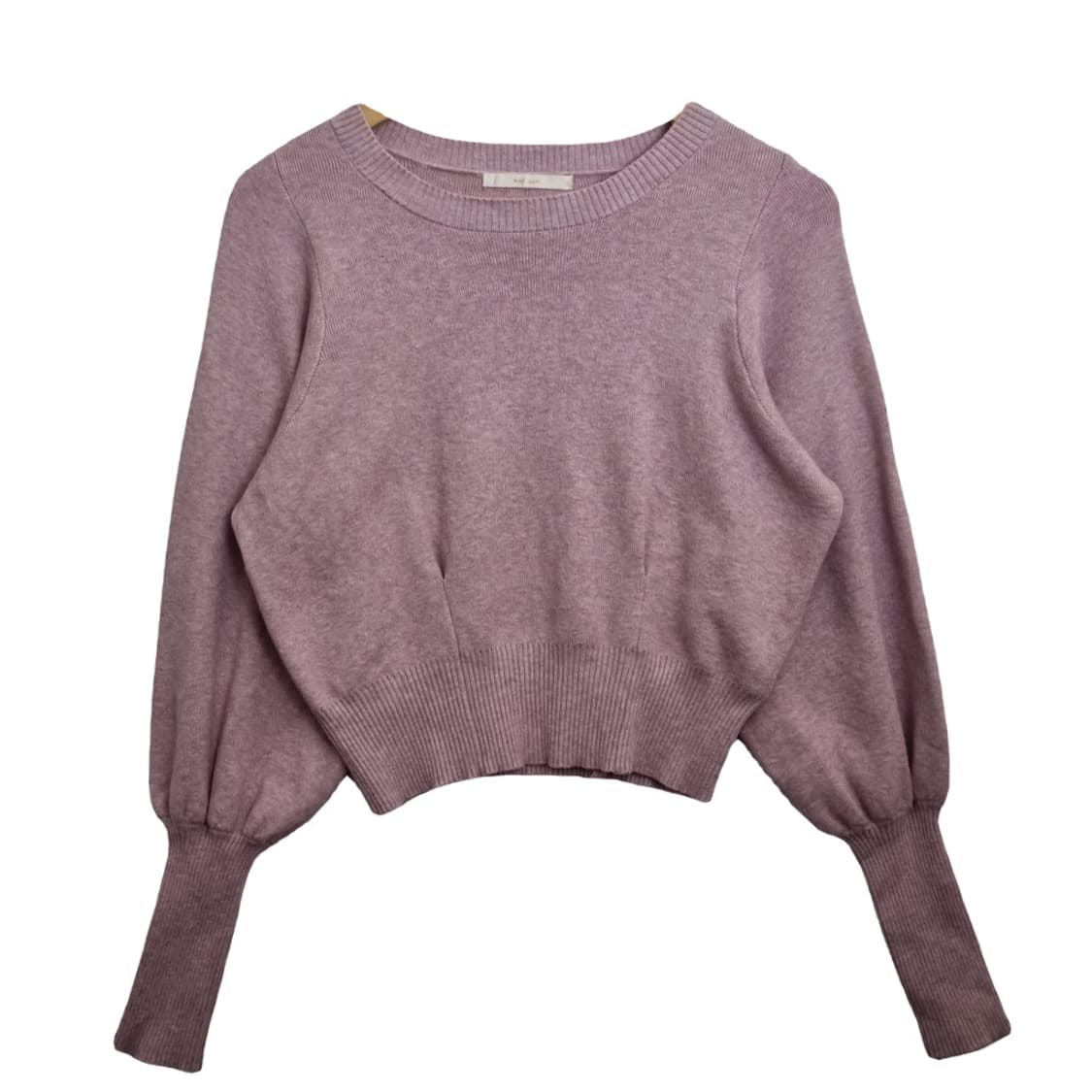 RAY CASSIN 레이카신 핑크 벌룬 소매 니트  상품이미지1