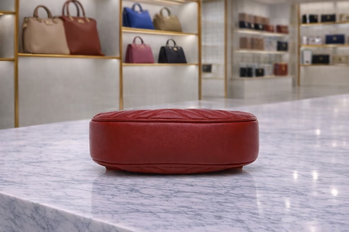 [S급] 구찌 GG 마몽 마틀라세 벨트백 레드 판매합니다!!! 상품이미지2