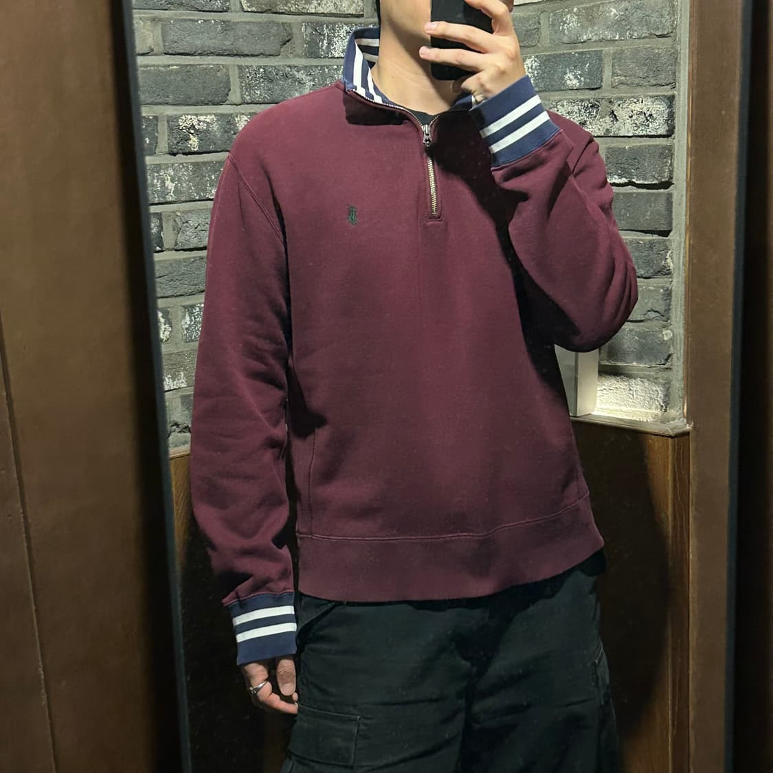 L) 폴로 랄프로렌 두산 반집업 셔츠 상품이미지8