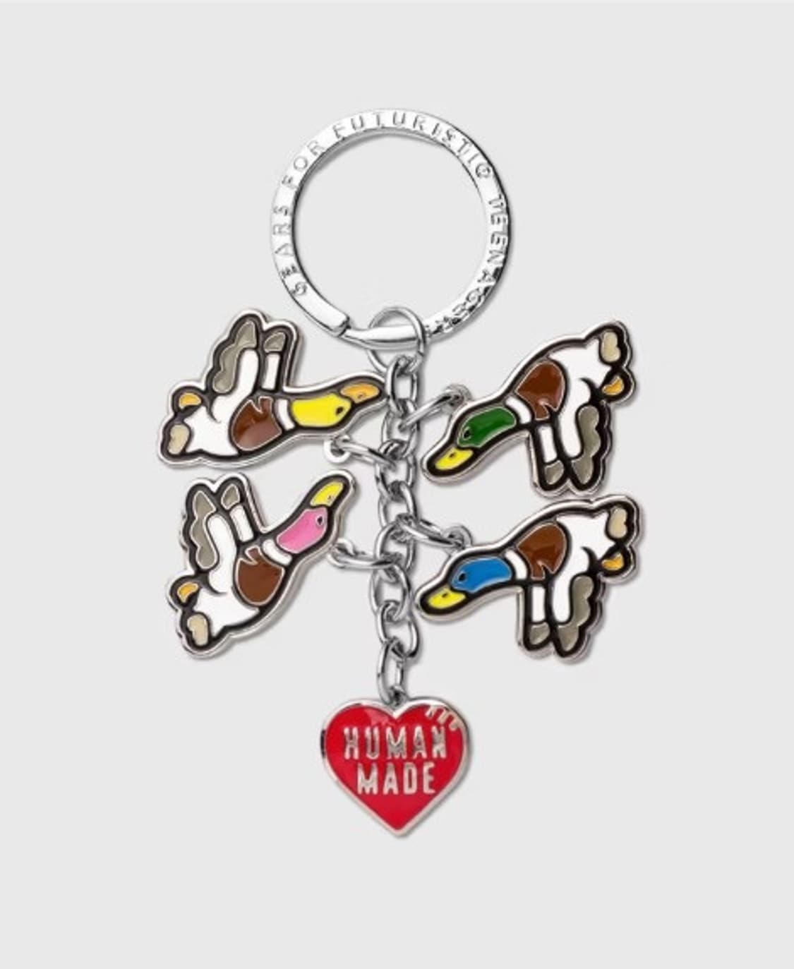 휴먼 메이드 플라잉 덕 키링 실버 상품이미지1