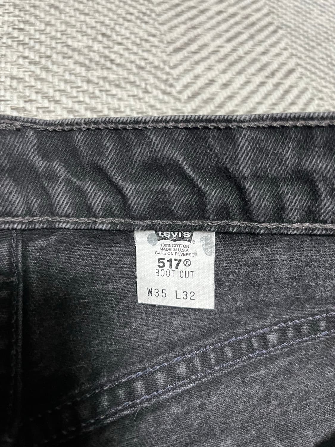 90s 리바이스 517 블랙 상품이미지4