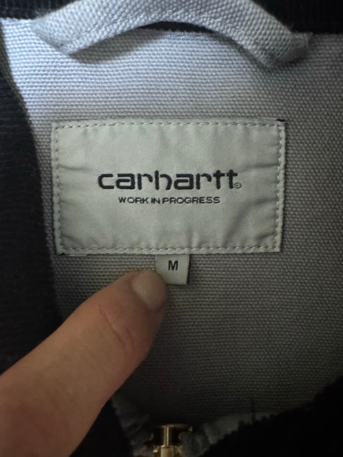 칼하트 WIP 디트로이트 자켓 요세미티 블랙 상품이미지3