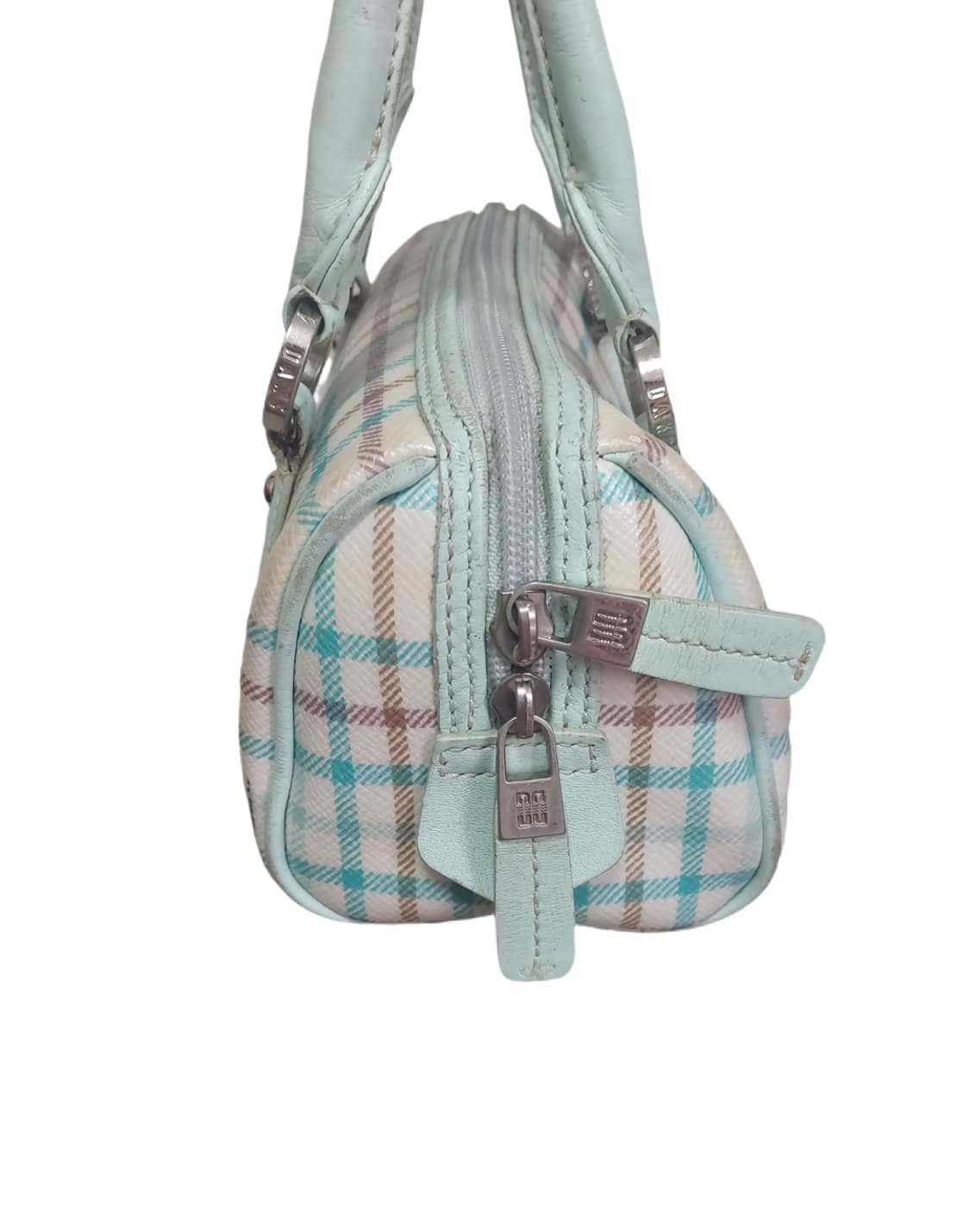 닥스 민트 체크 미니백 Y2K  상품이미지3