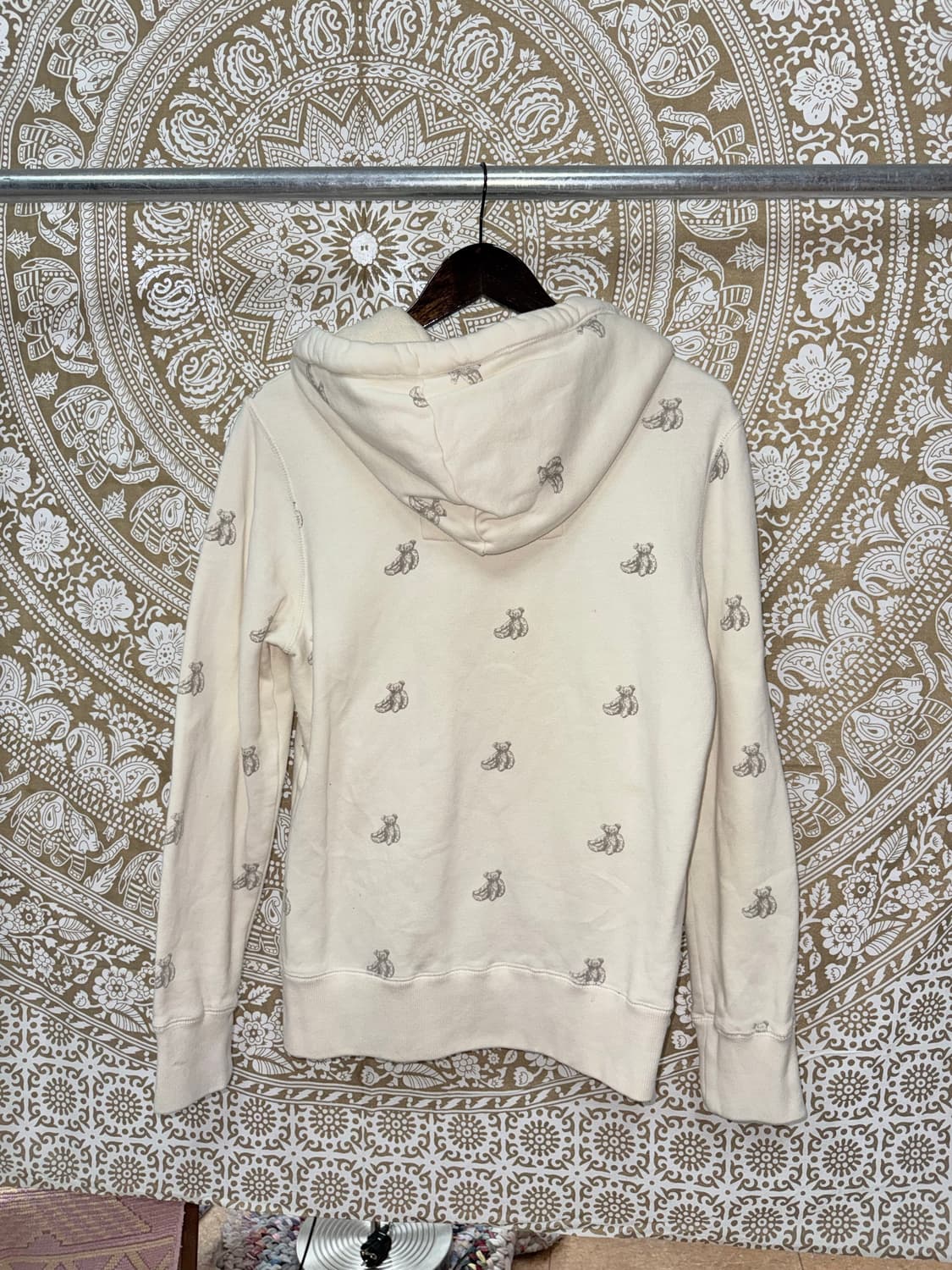 티니위니 빈티지 곰돌이 프린팅 기모 후드집업  상품이미지7