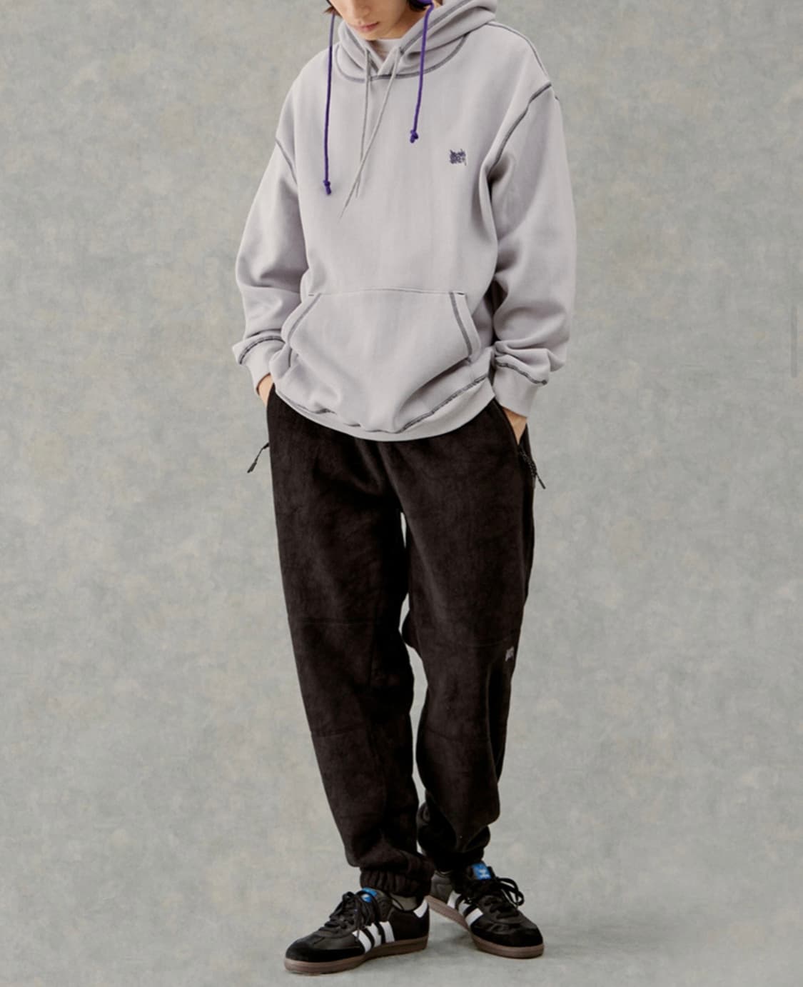 브라운브레스 블랙 플리스 팬츠 상품이미지7