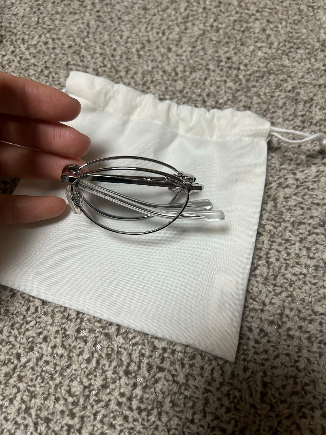 젠틀몬스터 큐비트 02 실버 클리어 상품이미지6