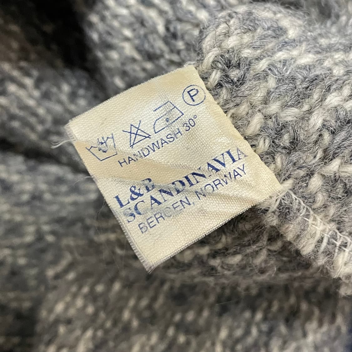 [M] 스칸디나비안 해비울 노르딕 니트 노르웨이 스웨터 상품이미지5