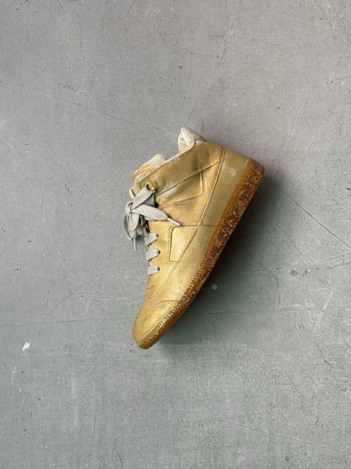 마틴 마르지엘라 골드 크랙업 하이탑  상품이미지6