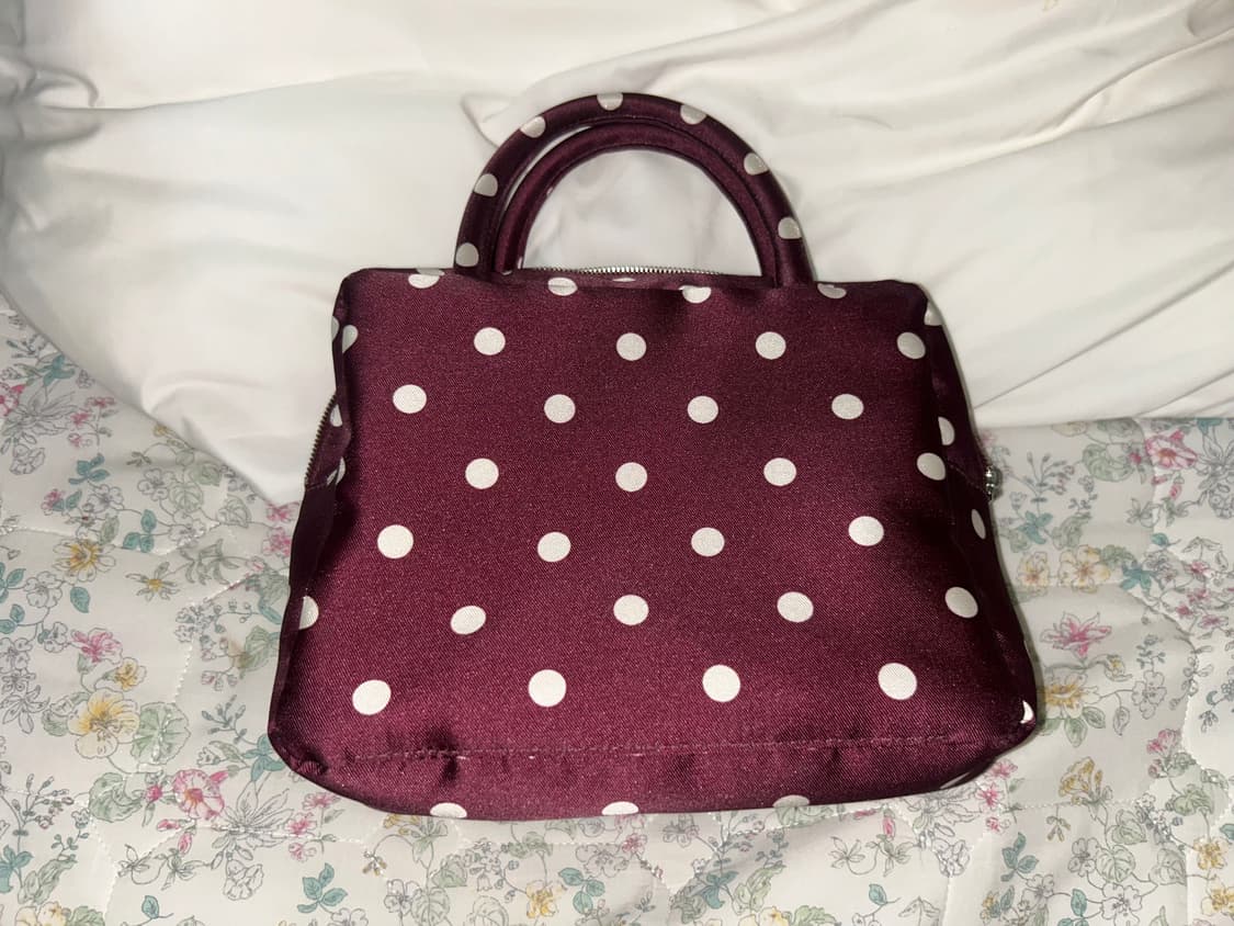 피치바스켓마켓 폴카닷 도트백 미니백 상품이미지1