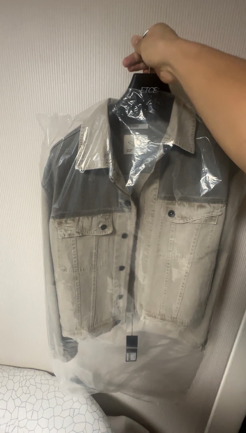 ETCE  다이드 자켓 DYED ZIPPER TRUCKER JACKET 상품이미지4