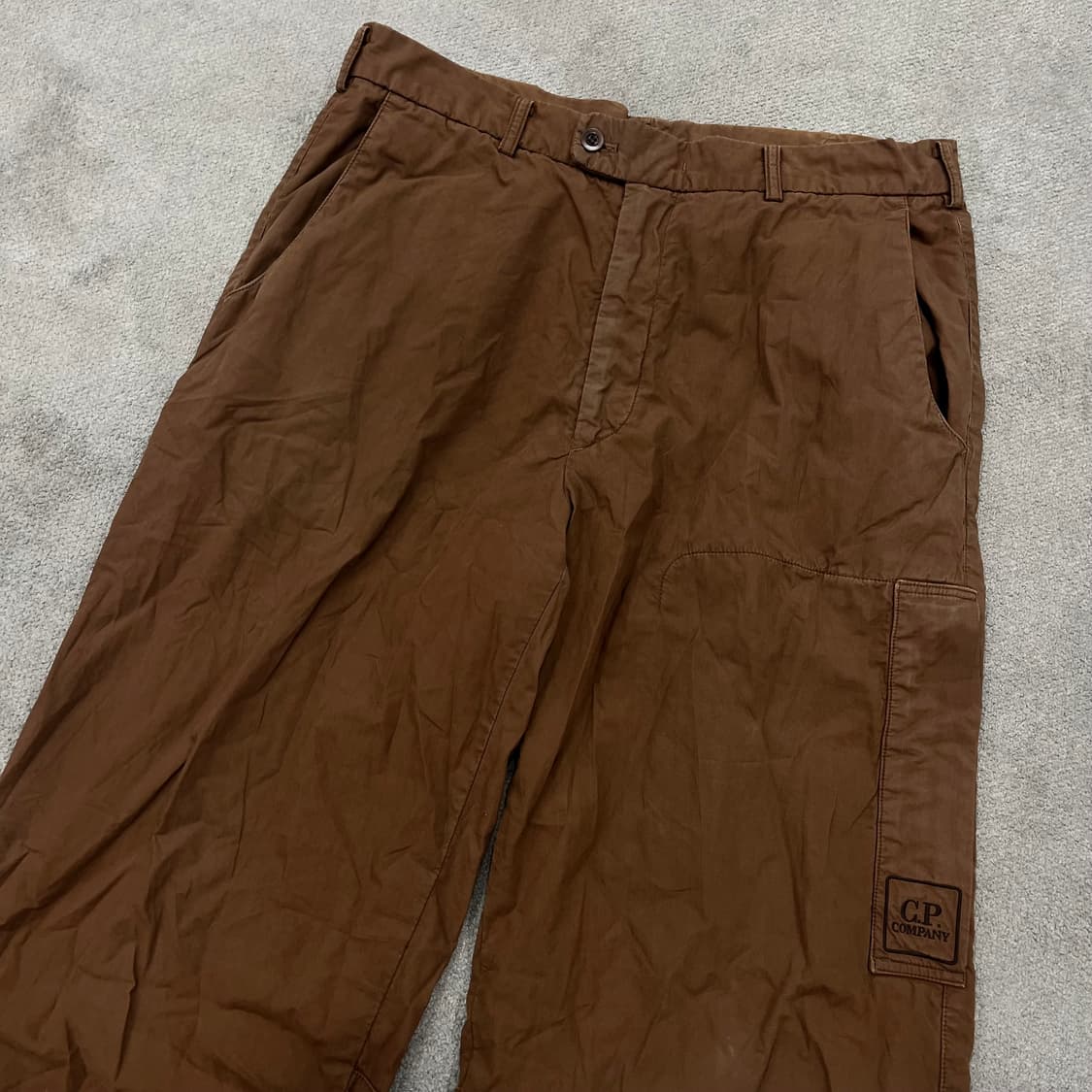 86 CP컴퍼니 브라운 코튼 팬츠 상품이미지2