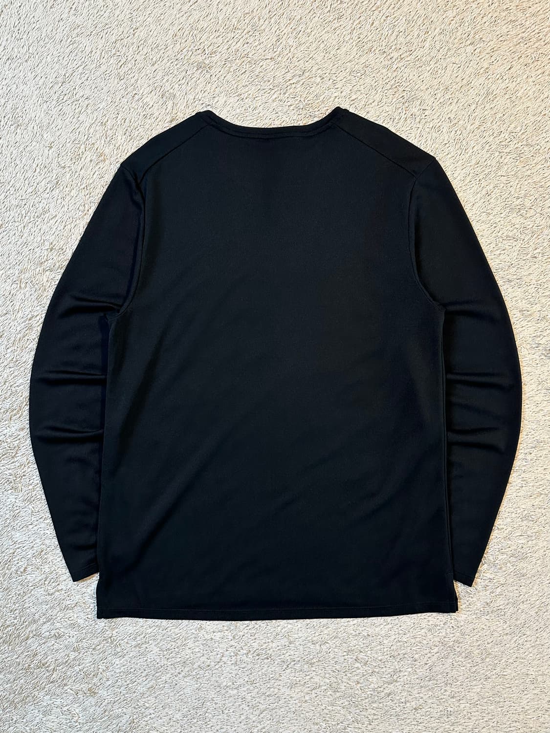 나이키 드라이핏 스우시 기능성 긴팔 티셔츠 블랙 상품이미지3