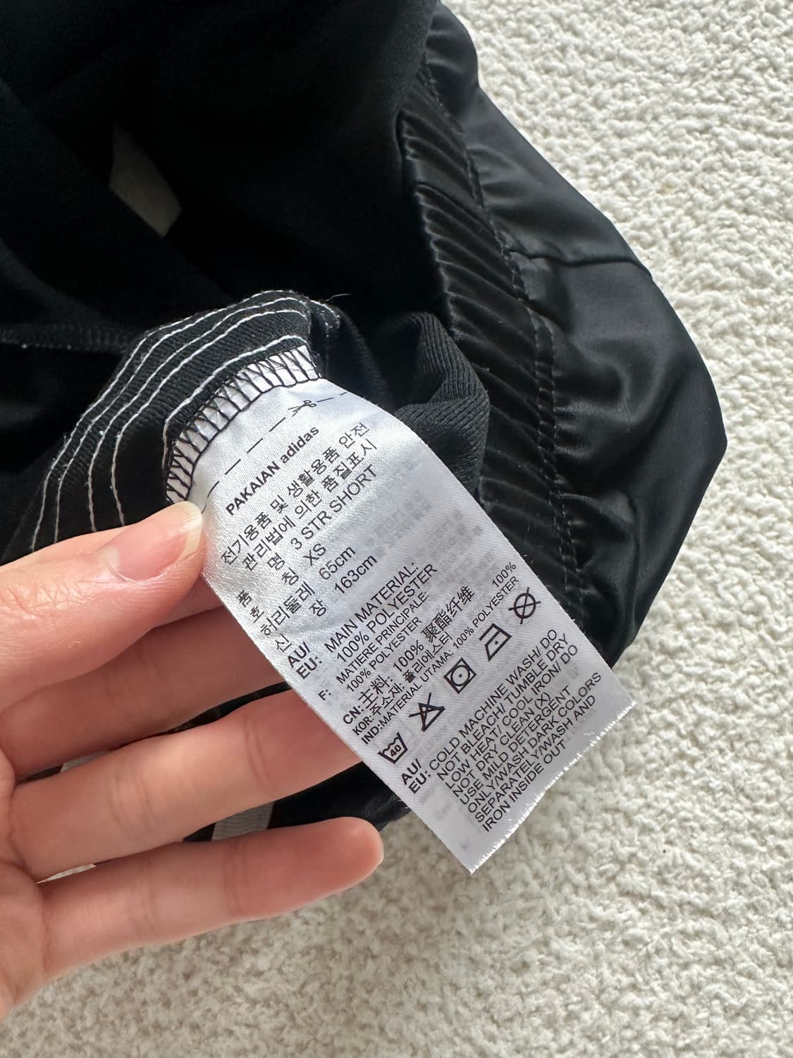 [XS] 아디다스 3ST 쇼츠 파이어버드 숏팬츠 여자 상품이미지6