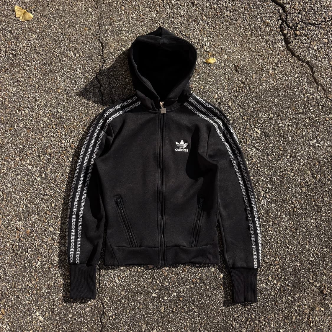 아디다스 패턴 포인트 여성 후드 져지 트랙탑 상품이미지2