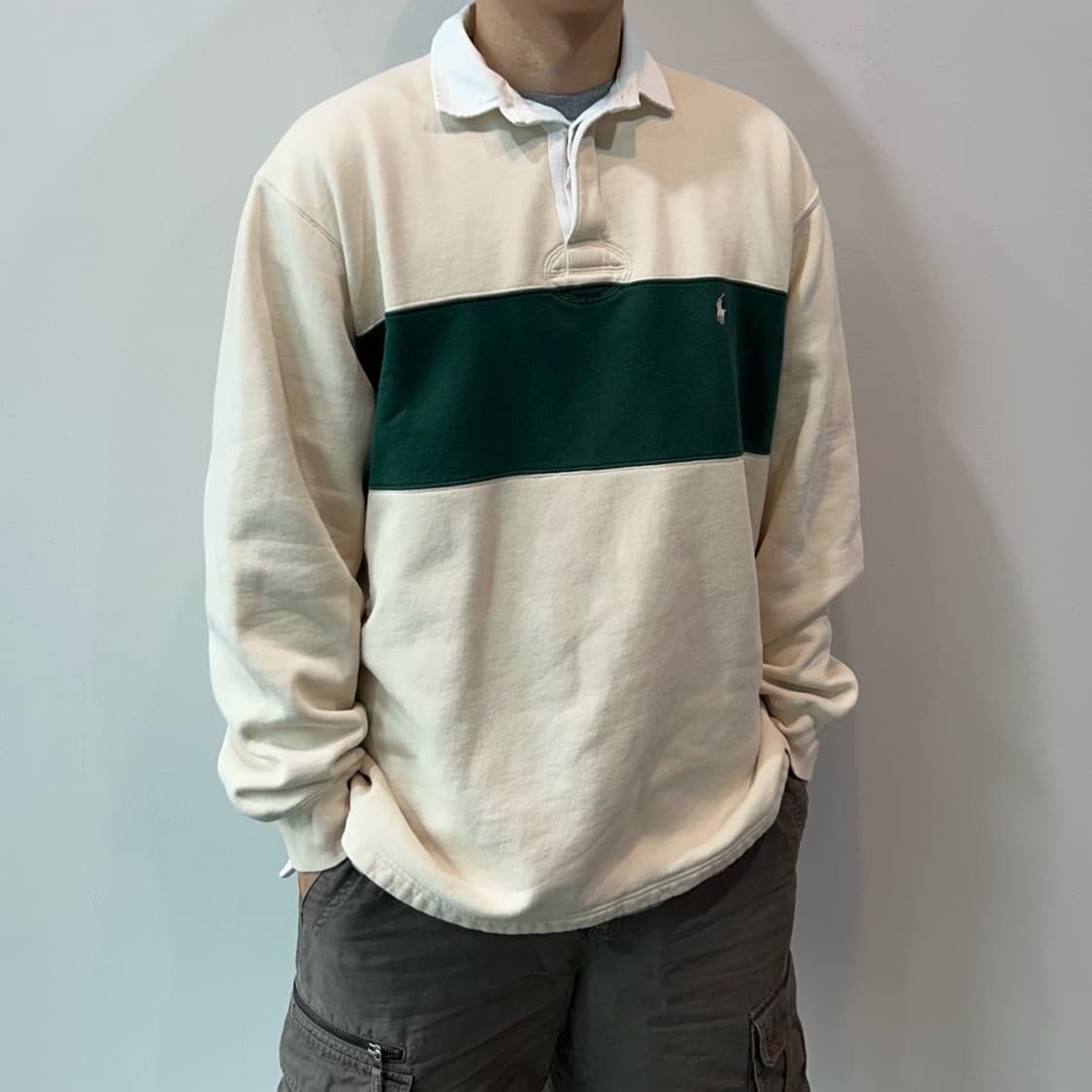 00s 폴로 랄프로렌 럭비셔츠 상품이미지5