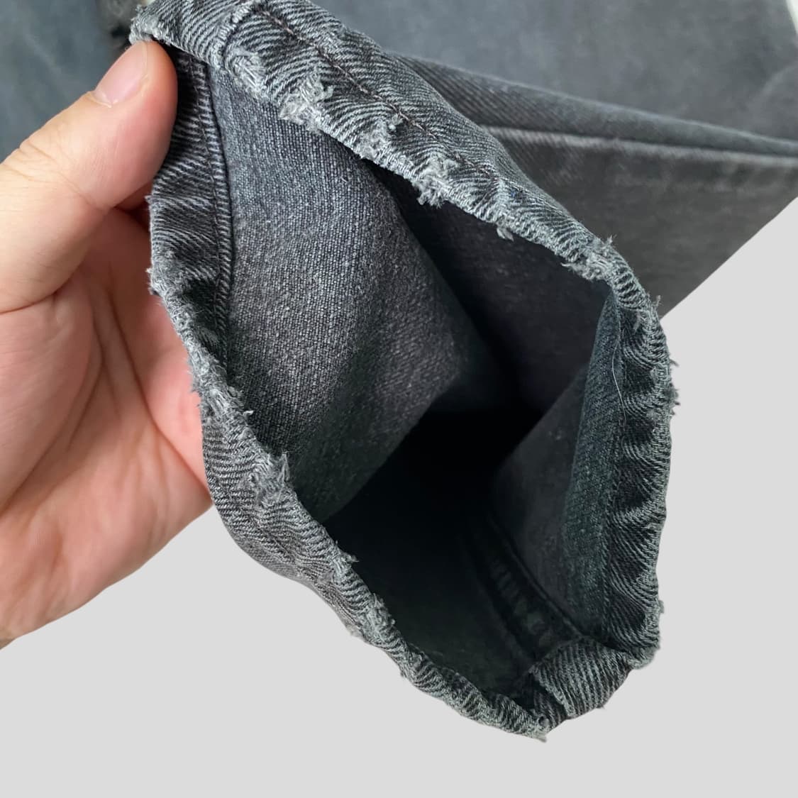 (30)90s 리바이스560 흑청 데님 청바지 상품이미지8