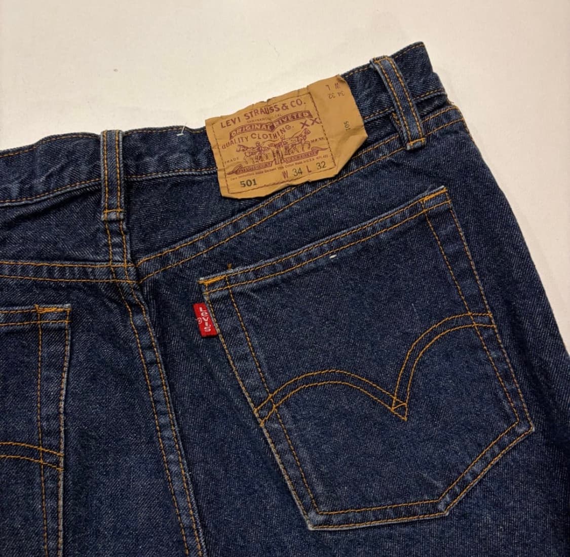 [34x32] 90s 리바이스 501USA 상품이미지3
