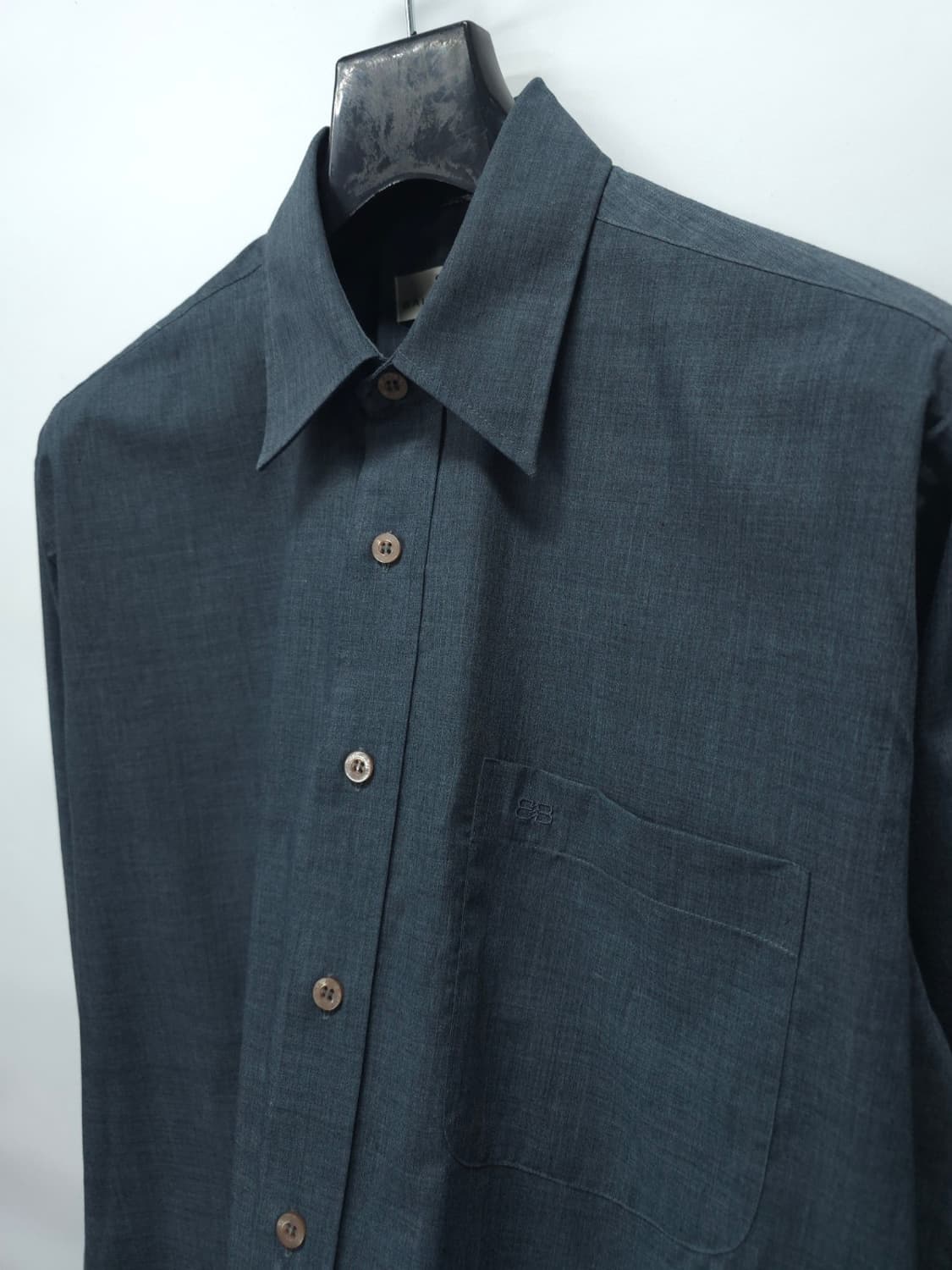 ​발렌시아가90's 올드스쿨 다크그레이 셔츠 (95사이즈) 상품이미지4
