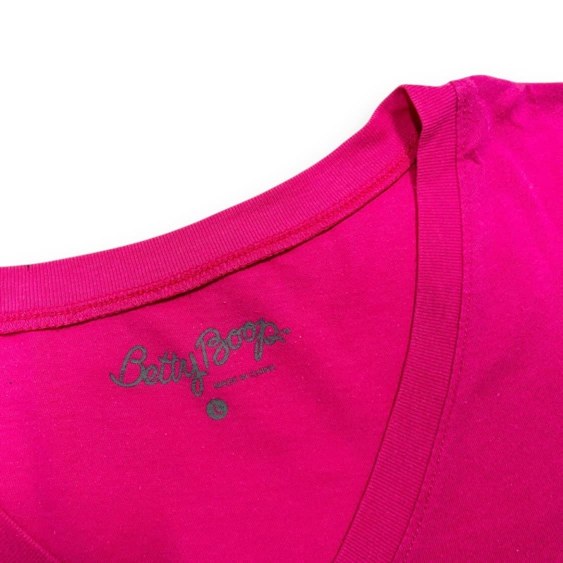 베티붑 y2k 레드 드레스 킨키 걸 브이넥 2013s 티셔츠 상품이미지4