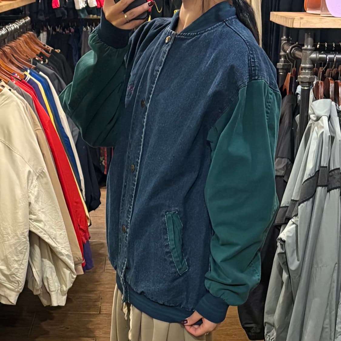 [HI] VTG 데님바시티자켓 진청 상품이미지3