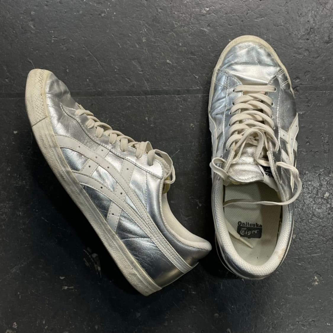 260 오니츠카타이거 파브레 실버  상품이미지1