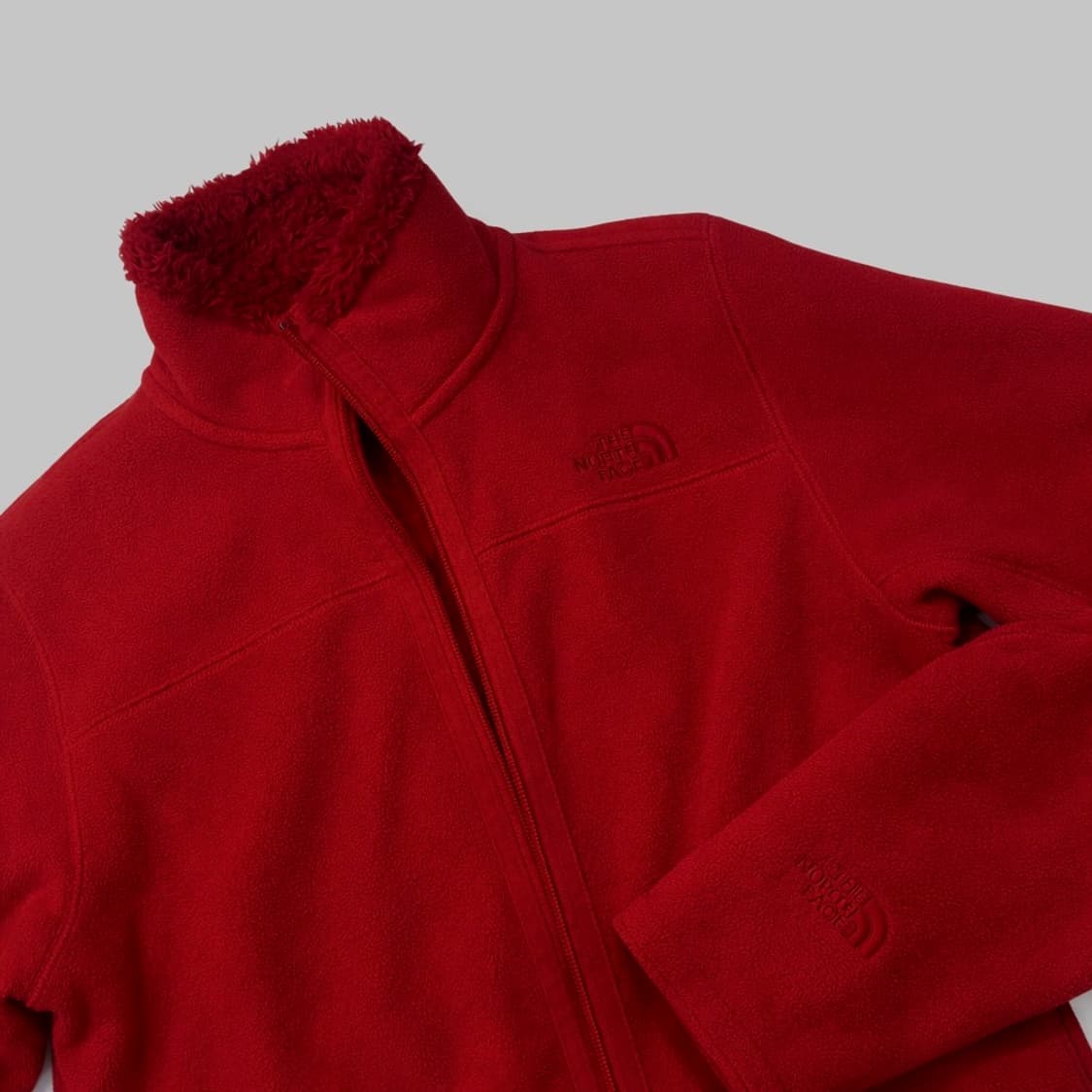 노스페이스 레드 플리스 후리스 자켓 s(150) 희귀매물 상품이미지1