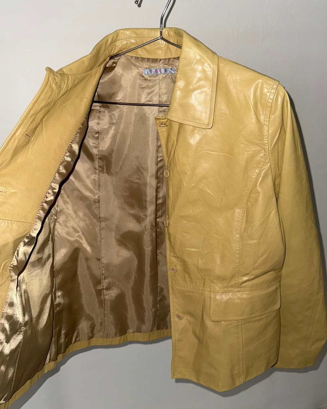 빈티지 cow leather 자켓 상품이미지9