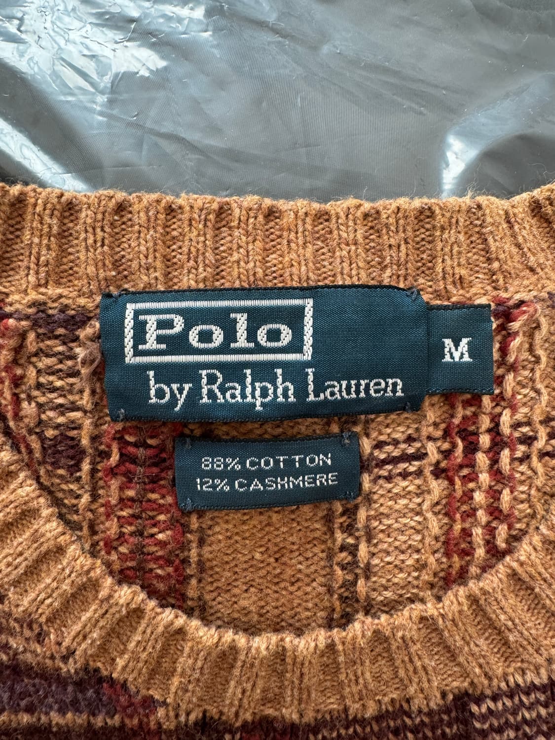 랄프로렌 캐시미어 혼방 니트 M 상품이미지2