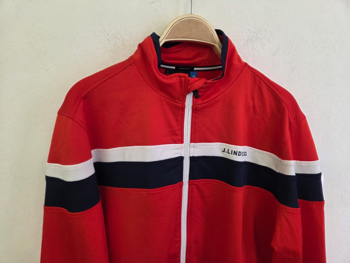 제이린드버그 빨간색 집업 L사이즈 상품이미지2