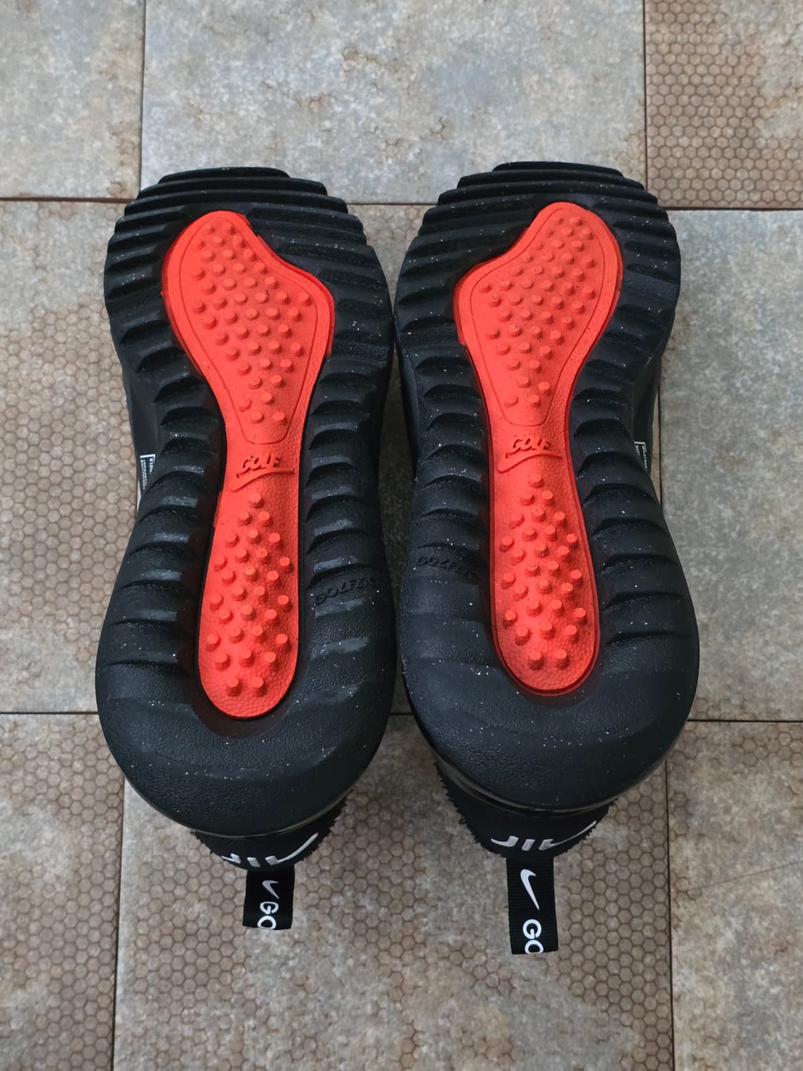 (240)나이키 에어맥스 270 g 쉴드 블랙 화이트 골프화 운동화 상품이미지10