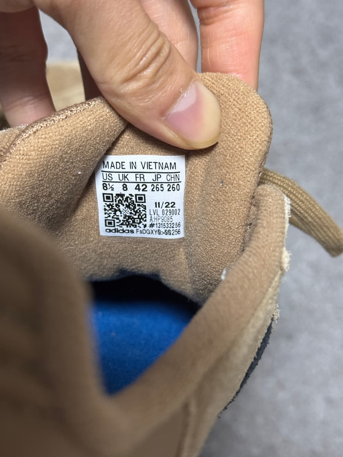 Adidas 삼바 ADV Cardboard 265 상품이미지7