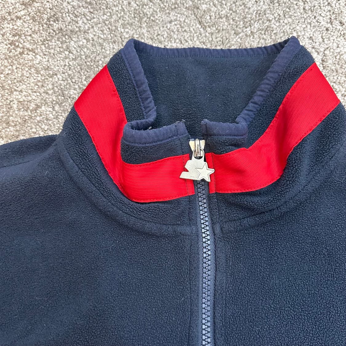 스타터 배색 플리스 웜업L 상품이미지4