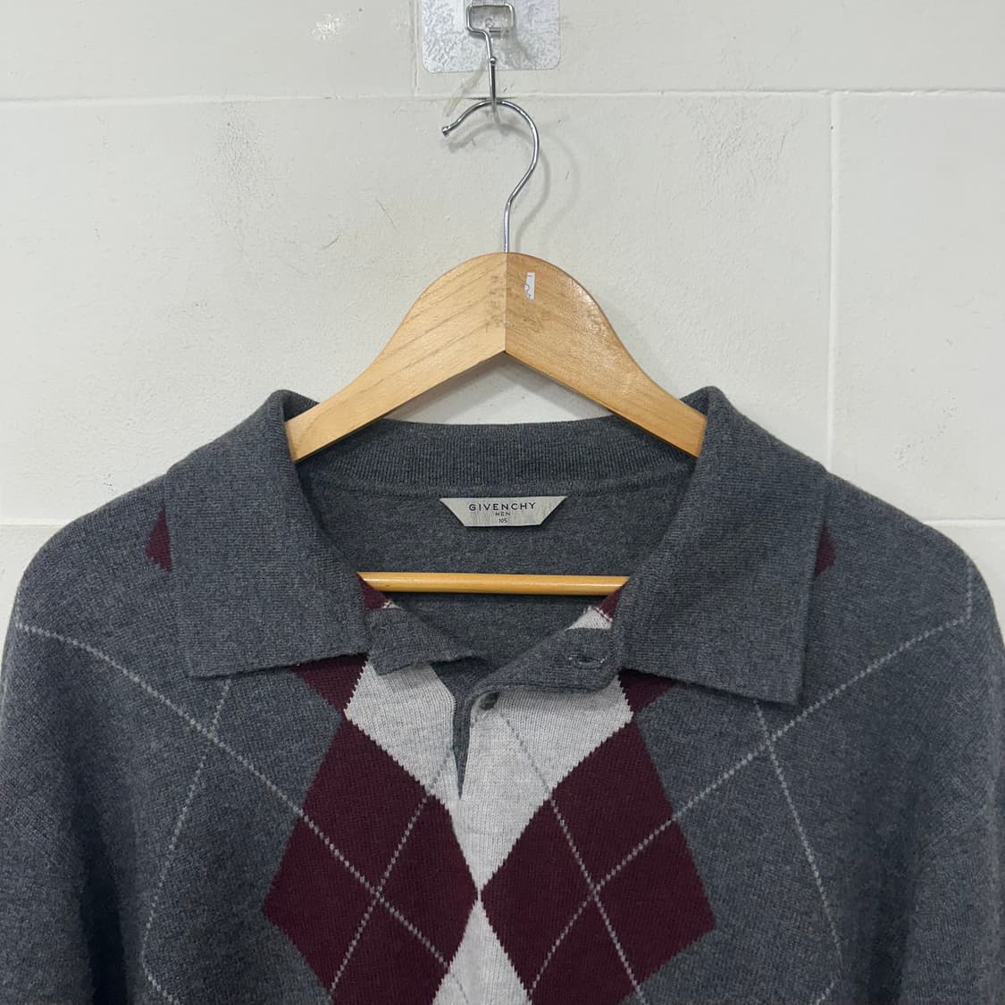 지방시 아가일 니트 상품이미지3