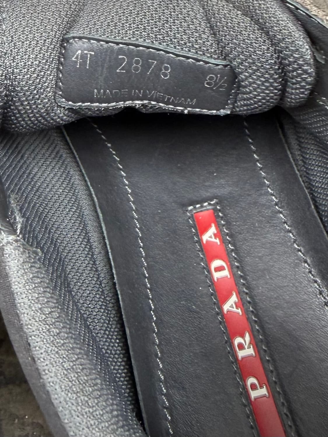 프라다 스포츠 스웨이드 나일론 하이탑 스니커즈 상품이미지6