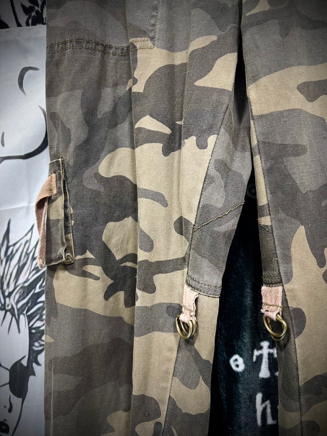 Y2k 카모 카고 팬츠 상품이미지4