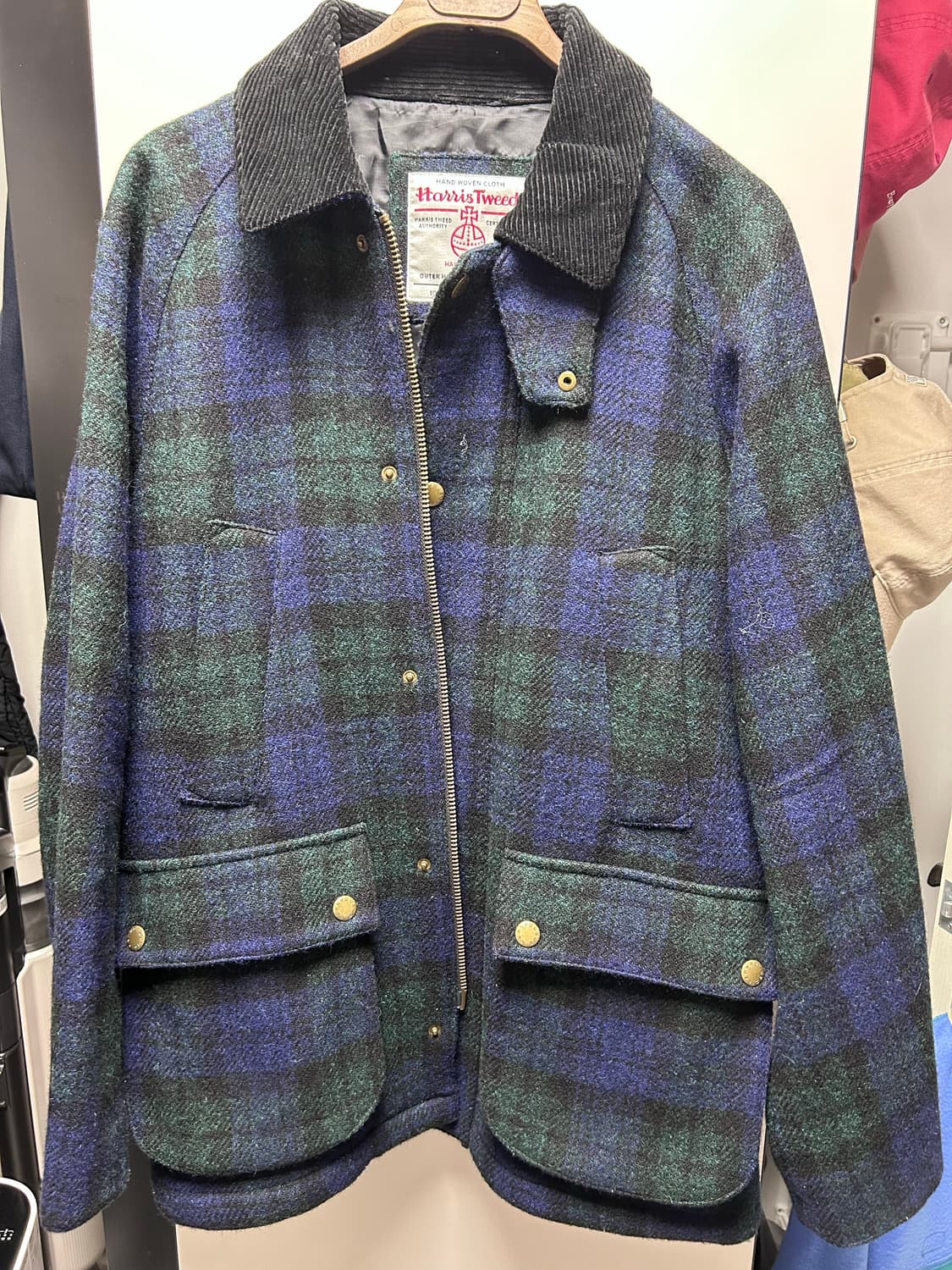 빈폴 해리스트위드 헌팅 사파리 코트(자켓) 상품이미지1